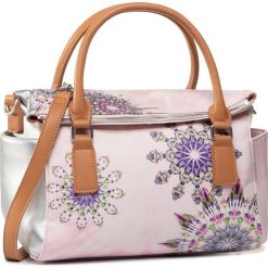 Torebka DESIGUAL - 20SAXPBF 3025. Różowe torebki klasyczne damskie Desigual, bez wzorów, ze skóry ekologicznej, klasyczne, bez dodatków. Za 349,00 zł.