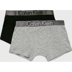 Calvin Klein Underwear - Bokserki dziecięce. Szare majtki chłopięce Calvin Klein Underwear, bez wzorów, z elastanu. Za 99,90 zł.