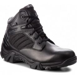 Buty BATES - Gx-4 GORE-TEX E02266 Black. Czarne trapery męskie Bates, ze skóry, bez zapięcia. W wyprzedaży za 459,00 zł.