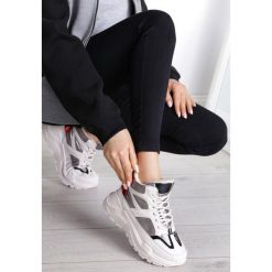 Grafitowe Sneakersy Radhika. Szare sneakersy damskie Renee, z tkaniny. Za 109,99 zł.