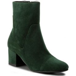 Botki SAGAN - 3117 Zielony. Czarne buty zimowe damskie marki Sagan, z gumy. W wyprzedaży za 259,00 zł.