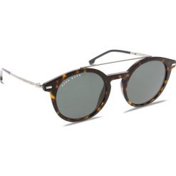 Okulary przeciwsłoneczne BOSS - 0929/S Dark Havana 086. Brązowe okulary przeciwsłoneczne damskie aviatory Boss. W wyprzedaży za 529,00 zł.