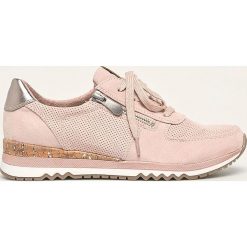 Marco Tozzi - Buty. Różowe buty sportowe damskie Marco Tozzi, bez wzorów, z gumy, sportowe. Za 199,90 zł.