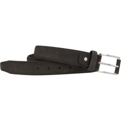 Pasek męski PAK0215410. Czarne paski męskie marki Giacomo Conti, w paski. Za 119,00 zł.