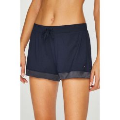 Tommy Hilfiger - Szorty piżamowe. Niebieskie piżamy damskie marki TOMMY HILFIGER, s, z elastanu. W wyprzedaży za 139,90 zł.