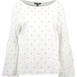 Banana Republic KRISTEN BELL PEARL TOP Bluzka snow day. Białe bluzki damskie marki Banana Republic, m, z materiału. Za 189,00 zł.