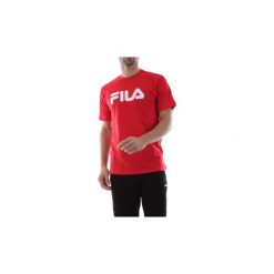 T-shirty z krótkim rękawem Fila 681093 UNISEX CLASSIC TEE. Czerwone t-shirty damskie Fila, s, bez wzorów, bez kołnierzyka. Za 119,45 zł.