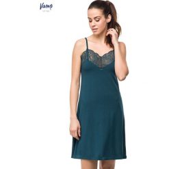 Koszula nocna Vamp 7254. Koszule nocne damskie VAMP, m, bez wzorów, bez kołnierzyka, bez rękawów. Za 195,00 zł.