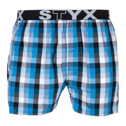 Styx Bokserki Męskie M, Niebieski. Niebieskie bokserki męskie marki Styx. Za 57,00 zł.