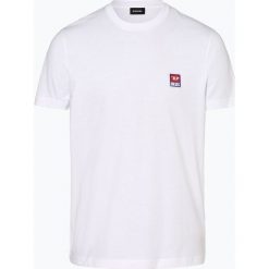 Diesel - T-shirt męski, biały. Białe t-shirty męskie Diesel, m, bez wzorów, z bawełny, bez kołnierzyka. Za 229,95 zł.