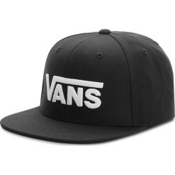Czapka z daszkiem VANS - Drop V II Snapb VN0A36ORY28 Black/White. Czarne czapki męskie Vans, bez wzorów, z wełny. Za 109,00 zł.