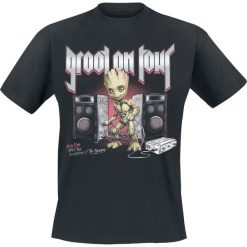 T-shirty męskie: Guardians Of The Galaxy Vol.2 – Groot On Tour T-Shirt czarny