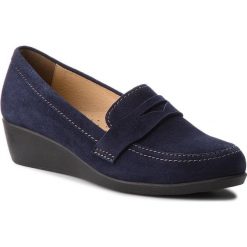 Półbuty SERGIO BARDI - Dugenta SS127302718AG 807. Niebieskie creepersy damskie Sergio Bardi, z materiału, na koturnie. W wyprzedaży za 179,00 zł.