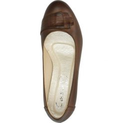 CZÓŁENKA CASU 083. Szare buty ślubne damskie Casu, na koturnie. Za 139,99 zł.