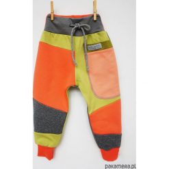 Spodnie chłopięce: PATCH PANTS spodnie 104 – 152 cm orangina