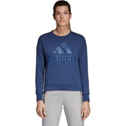 Bluzy rozpinane damskie: Adidas Bluza damska Sports Card Cardigan granatowa r. M (CF1432)