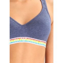 Bielizna damska: Emporio Armani PADDED BRALETTE BRA Biustonosz bustier blu melange