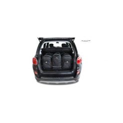 FIAT 500L, 2012 TORBY DO BAGAŻNIKA 3 SZT KJUST - 7014001. Torby podróżne KJUST, bez wzorów, z kauczuku, klasyczne. Za 819,00 zł.