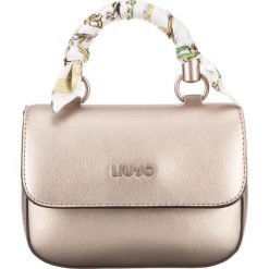 Liu Jo Cross body bag Złoty. Żółte torebki klasyczne damskie Liu Jo, w paski, z materiału, bez dodatków. Za 602,95 zł.
