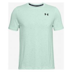 Under Armour Seamless Koszulka Zielony. Zielone podkoszulki męskie Under Armour, xxl, bez wzorów, z poliesteru, bez kołnierzyka, z krótkim rękawem, krótkie. Za 206,95 zł.