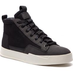 Sneakersy G-STAR RAW - Rackam Core Mid D10764-A599-990 Black. Czarne sneakersy męskie G-Star RAW, na co dzień, bez wzorów, ze skóry ekologicznej, klasyczne, bez zapięcia. W wyprzedaży za 359,00 zł.