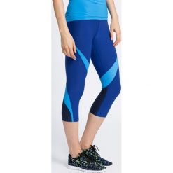 Nike - Legginsy. Szare legginsy skórzane marki Nike, s. W wyprzedaży za 119,90 zł.