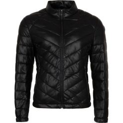 Kurtka Trussardi Jeans. Czarne płaszcze męskie xl, z jeansu, klasyczne. Za 999,00 zł.