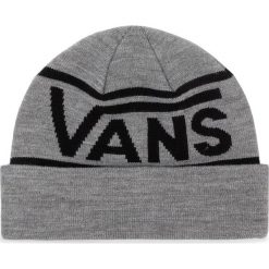 Czapka VANS - Drop V Stripe C VN0A3I5OHTG1 Heather Grey. Szare czapki męskie Vans, bez wzorów, z elastanu. W wyprzedaży za 89,00 zł.