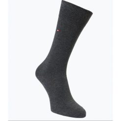 Tommy Hilfiger - Skarpety męskie pakowane po 2 szt., szary. Szare skarpetki męskie TOMMY HILFIGER, bez wzorów, z bawełny. Za 59,95 zł.