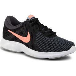 Buty NIKE - Revolution 4 Eu AJ3491 008 Black/Crimson Pulse/Anthracite. Czarne buty sportowe damskie Nike, bez wzorów, z tworzywa sztucznego, sportowe, do biegania, nike revolution. Za 199,00 zł.