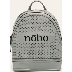 Nobo - Plecak. Szare plecaki damskie Nobo, bez wzorów, ze skóry ekologicznej. W wyprzedaży za 119,90 zł.