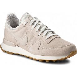 Buty NIKE - Internationalist Se 872922 004 Ltbone/Ltbone. Szare buty sportowe damskie Nike, bez wzorów, ze skóry, sportowe. W wyprzedaży za 339,00 zł.