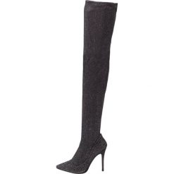 Buty zimowe damskie: Topshop BELLINI Kozaki na obcasie silver
