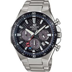 Biżuteria i zegarki: Zegarek Casio Męski EFS-S520CDB-1AUEF Edifice Chrono Szafir Solar srebrny