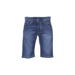 Szorty i Bermudy Pepe jeans TRACK SHORT. Niebieskie bermudy męskie marki Pepe Jeans, z jeansu. Za 216,30 zł.