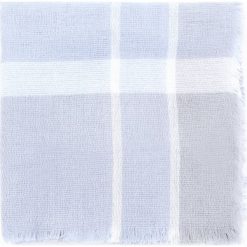 Szaro-Niebieski Szalik If Not You. Szare szaliki damskie Renee. Za 49,99 zł.