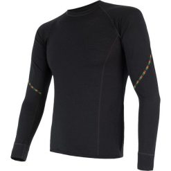 Sensor koszulka termoaktywna z długim rękawem Merino Air M black XXL. Czarne koszulki męskie termoaktywne Sensor, xxl, bez wzorów, z wełny, bez kołnierzyka, z długim rękawem, długie, outdoorowe. Za 215,00 zł.