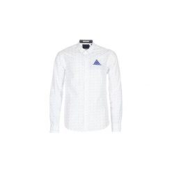 Koszule z długim rękawem Scotch Soda SOULAI. Białe koszule męskie marki Scotch & Soda, xl, bez wzorów, bez kołnierzyka, z długim rękawem. Za 279,20 zł.