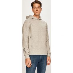 New Balance - Bluza. Szare bluzy męskie New Balance, s, bez wzorów, z bawełny, z kapturem, bez rękawów, z kapturem. W wyprzedaży za 299,90 zł.