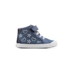 Buty Dziecko Geox B Kilwi G.E B82D5E 0LGBC C4005. Niebieskie trampki dziewczęce Geox, bez wzorów, bez zapięcia. Za 219,74 zł.