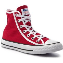 Trampki CONVERSE - Ctas Hi 163980C Gym Red/White/Black. Czerwone trampki i tenisówki damskie Converse, bez wzorów, z gumy, bez zapięcia. W wyprzedaży za 239,00 zł.