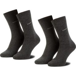 Zestaw 2 par wysokich skarpet męskich JOOP! - Basic Soft Cotton 900.000 Anthra Mel. 2100M. Szare skarpetki męskie JOOP!, bez wzorów, z elastanu. Za 59,00 zł.