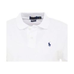 Topy sportowe damskie: Polo Ralph Lauren BASIC CLASSIC FIT Koszulka polo white