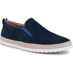 Espadryle GINO ROSSI - Drin MW2617-TWO-BW00-5700-0 59. Niebieskie espadryle męskie Gino Rossi, bez wzorów, ze skóry. W wyprzedaży za 269,00 zł.