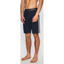 Calvin Klein Underwear - Piżama. Niebieskie piżamy męskie Calvin Klein Underwear, xl, bez wzorów, z elastanu, bez rękawów. W wyprzedaży za 159,90 zł.