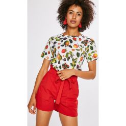 Medicine - Top Basic. Szare topy damskie MEDICINE, s, z bawełny, z okrągłym kołnierzem. W wyprzedaży za 29,90 zł.