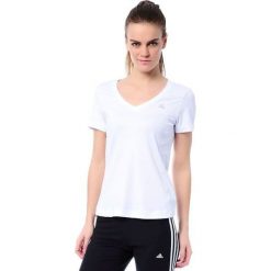 DAMSKA KOSZULKA TRENINGOWA CLIMALITE ADIDAS ESSENTIALS (L). T-shirty damskie Adidas, l, bez wzorów, bez kołnierzyka. W wyprzedaży za 69,99 zł.