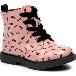 Trapery NELLI BLU - CM18012A-7 Pink. Różowe śniegowce dziewczęce Nelli Blu, bez zapięcia. Za 89,99 zł.
