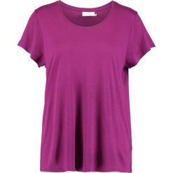 T-shirty damskie: Kaffe ANNA O NECK Tshirt basic magenta plum