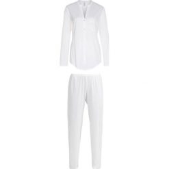 Hanro COTTON DELUXE Piżama white. Białe piżamy damskie marki Hanro, xl, z bawełny. Za 579,00 zł.